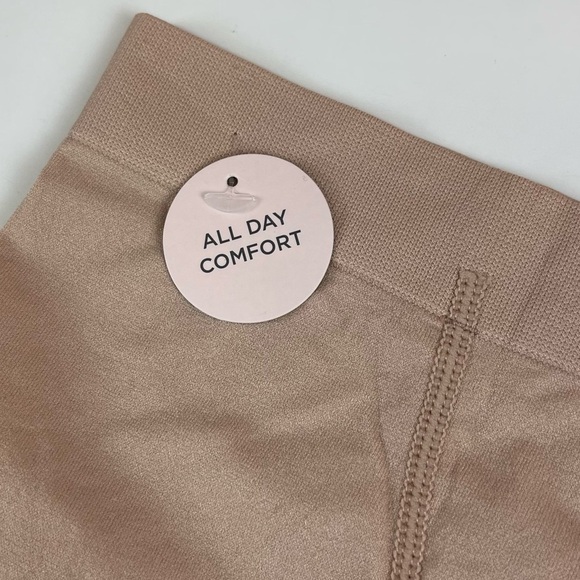 NEW Danskin Underwear Comfort Short Briefs Womens Small Black Beige NWT - Picture 5 of 12